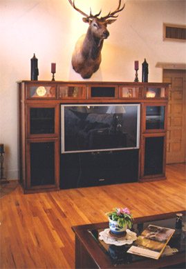 alder stained in the style of cherry