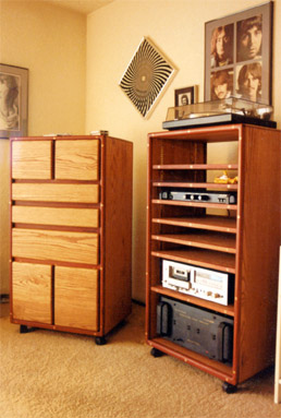 1 of a kind cherry tallboys