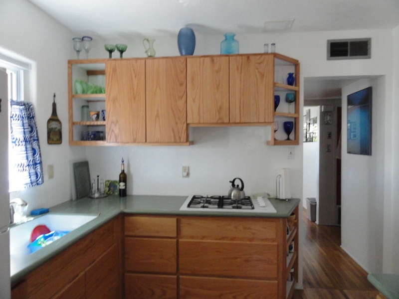 oak kitchen