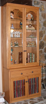 southwest curio cabinet