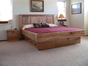 wormy maple waterbed
