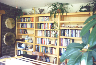 pine bookcase