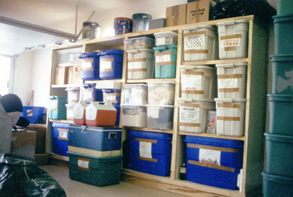 garage shelving