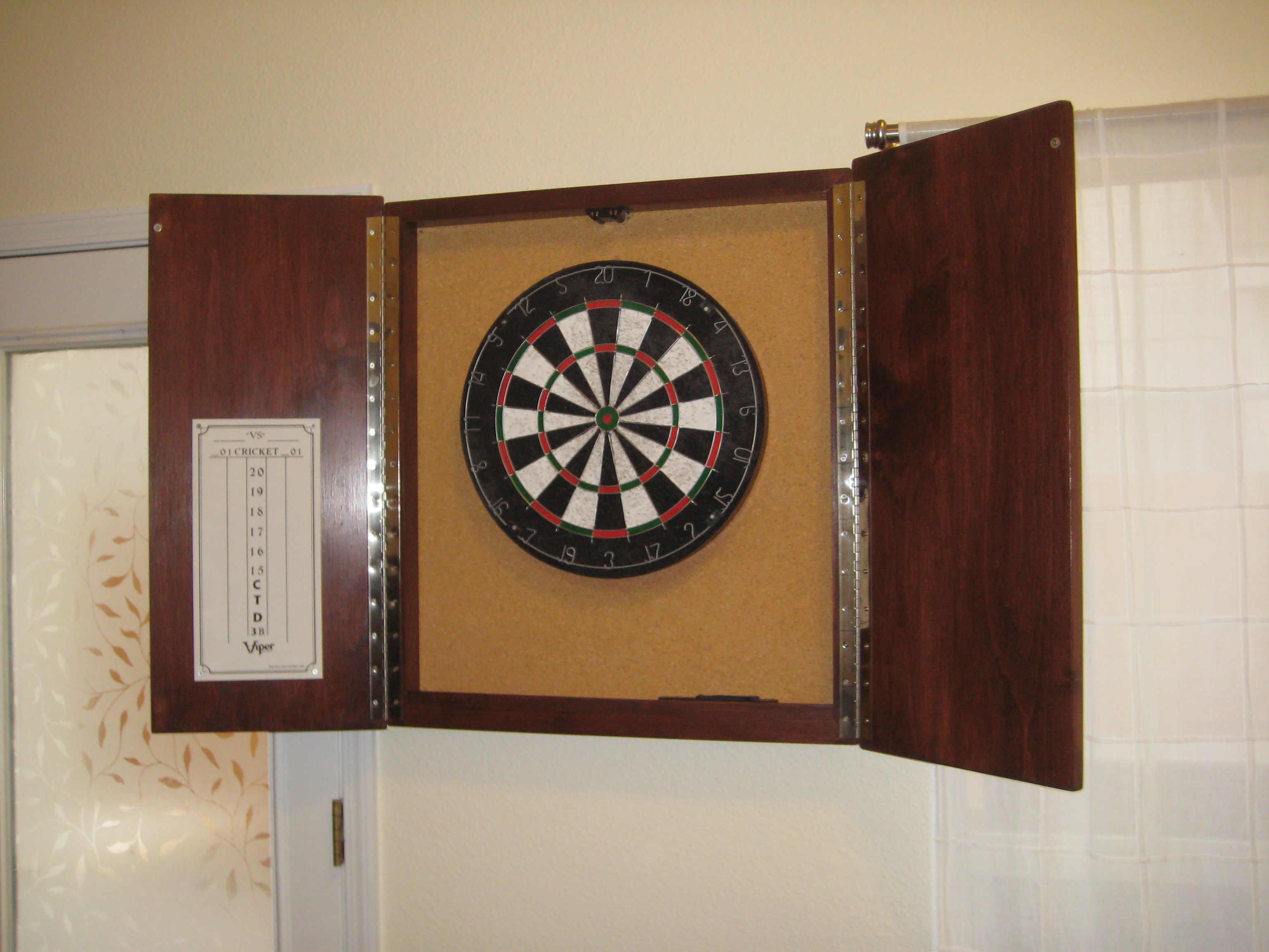 open dartboard