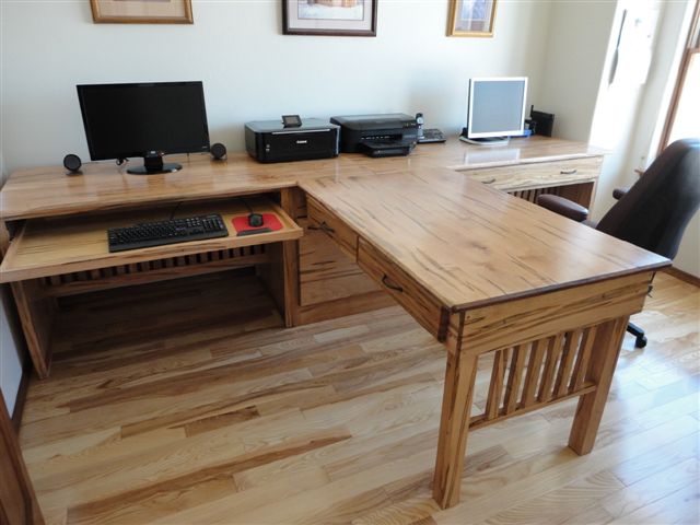 Wormy Maple Desk