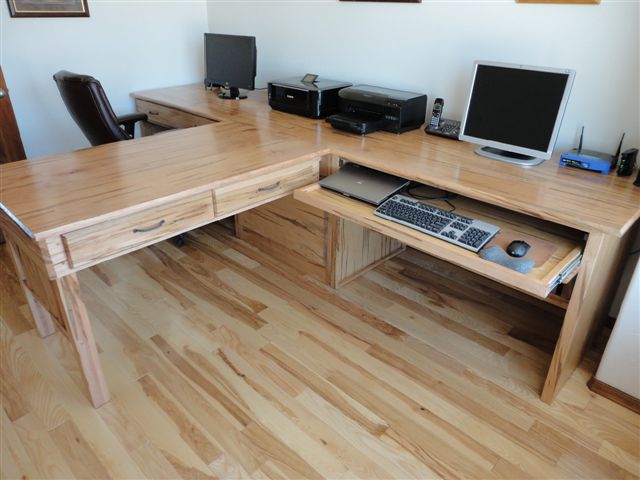 Wormy Maple Desk