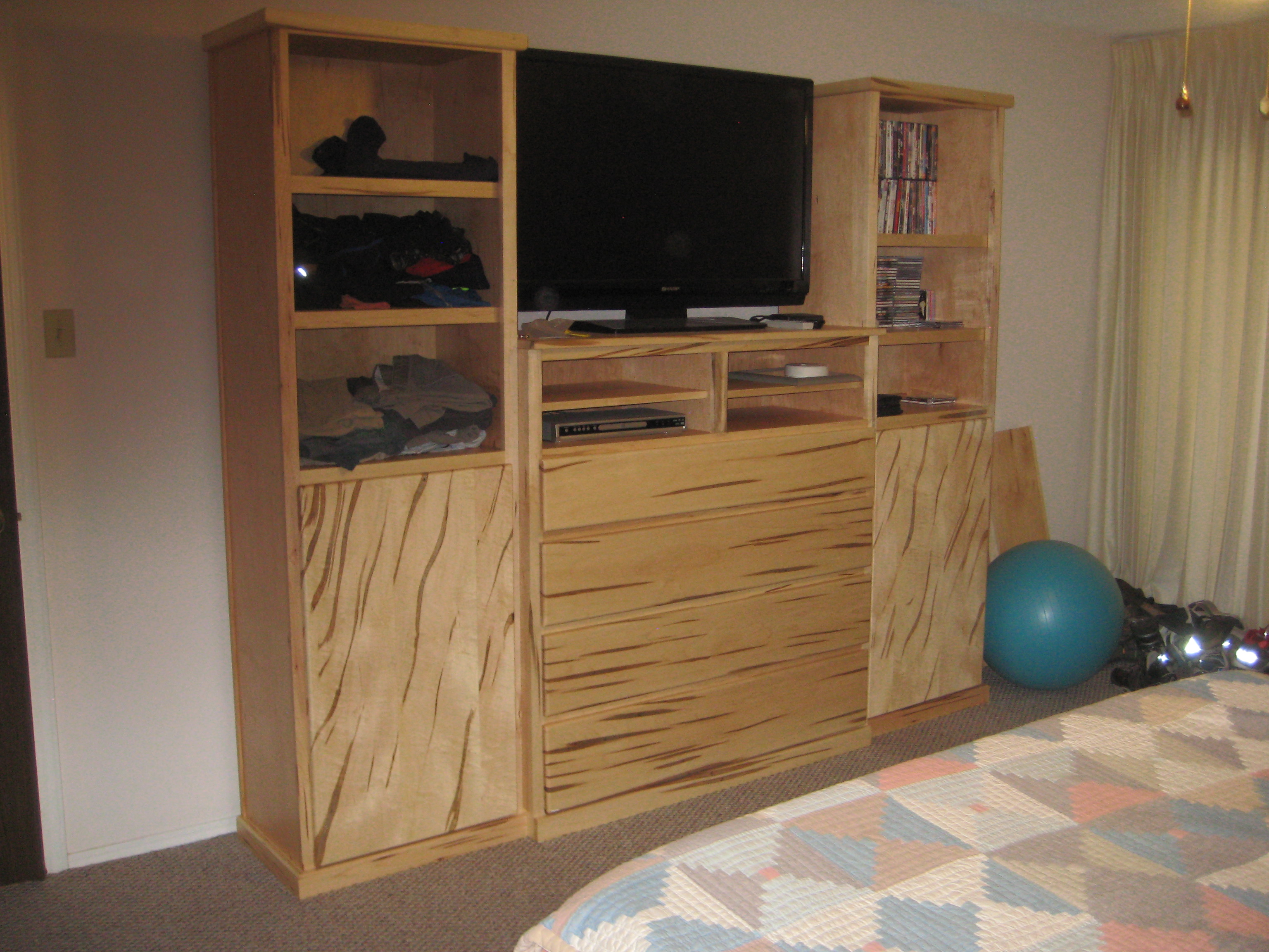 Wormy Maple Dresser