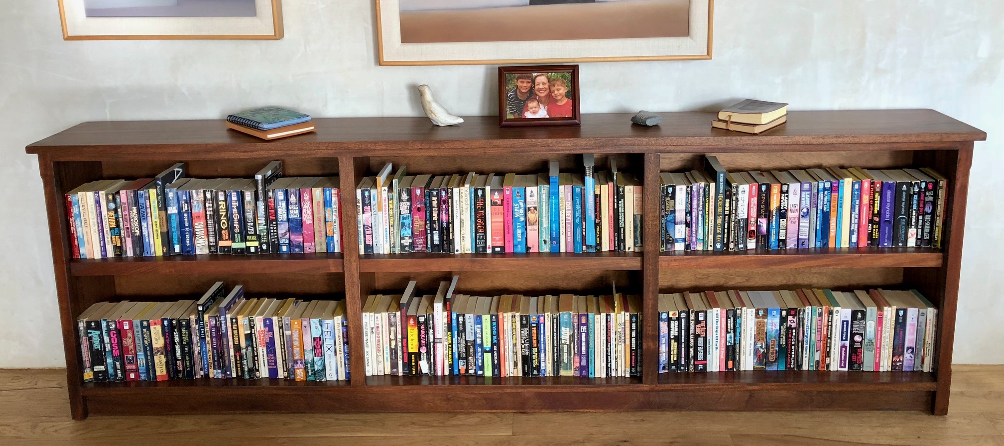 Alder Long Bookshelf