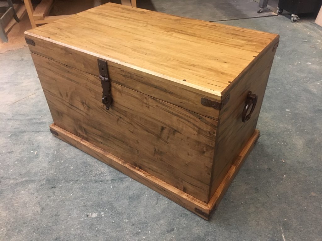 wormy maple chest