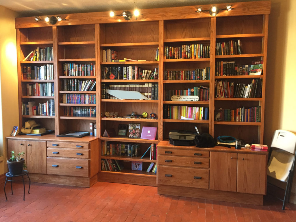 Oak bookshelf